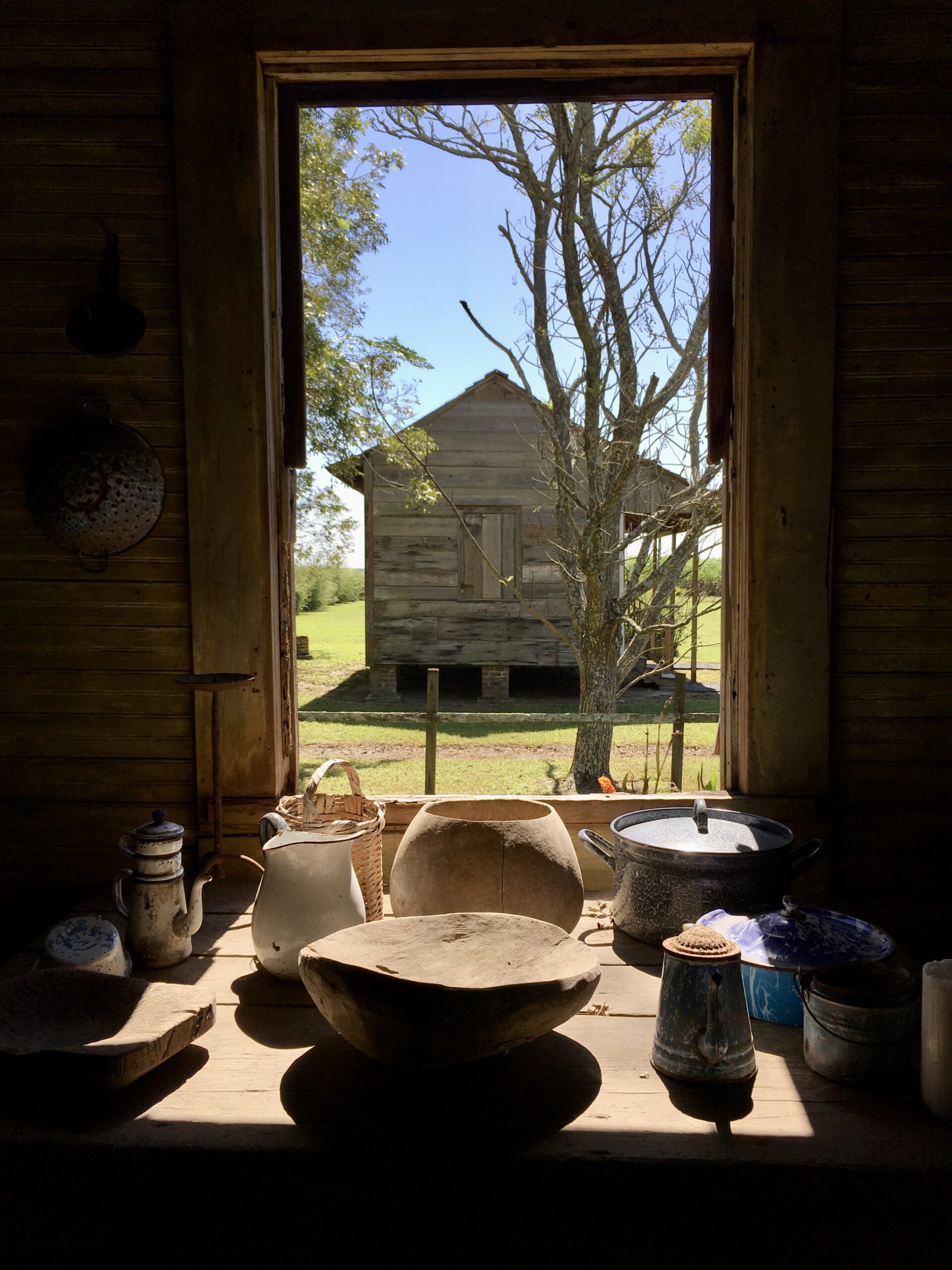 LAURA Slave Cabin window