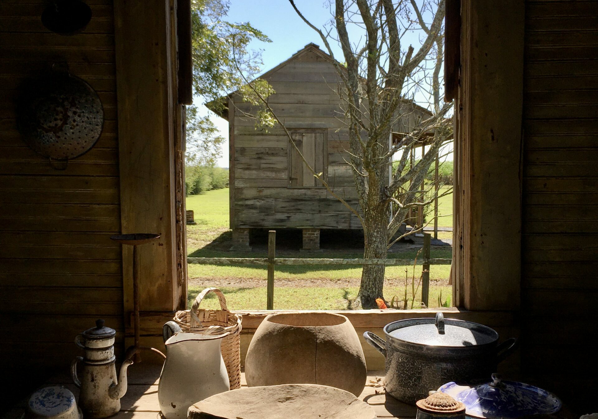 LAURA Slave Cabin window